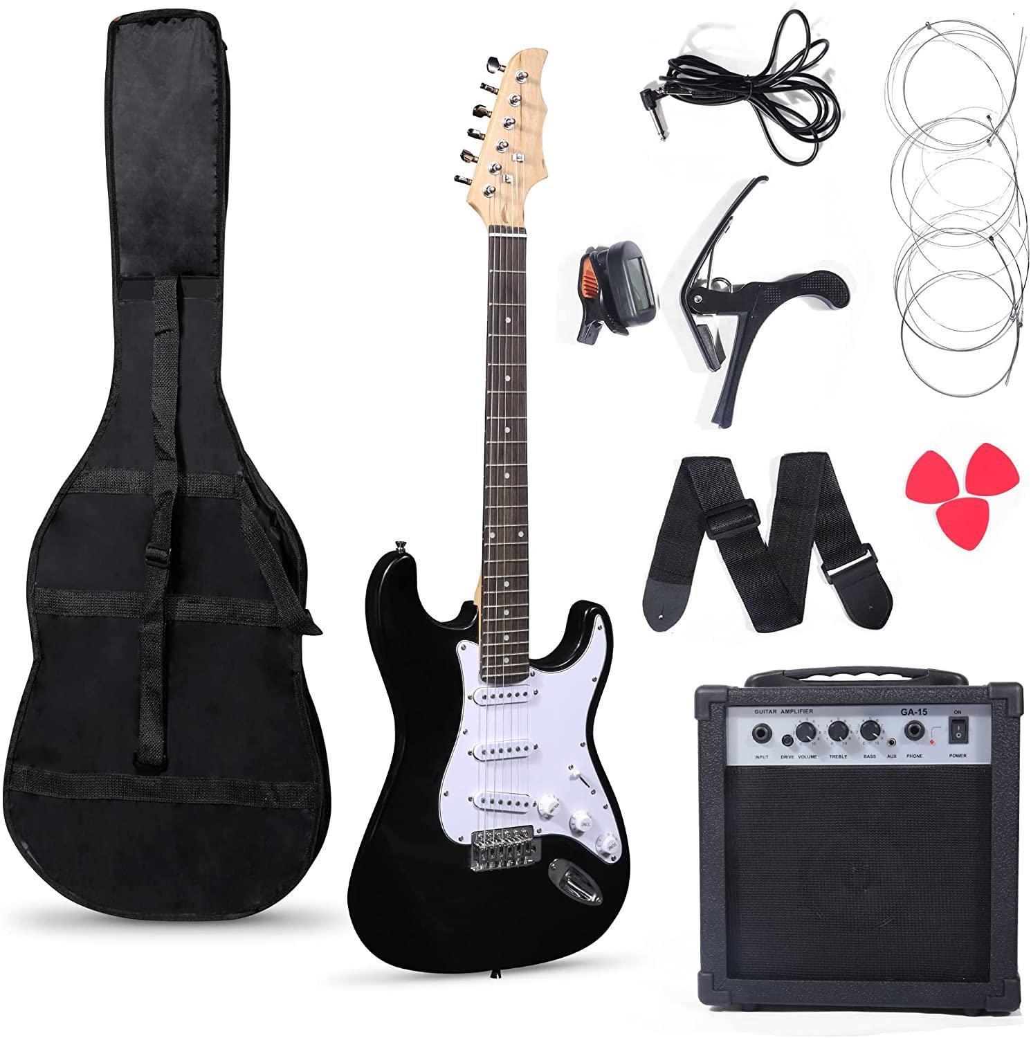 Electric guitar set with accessories