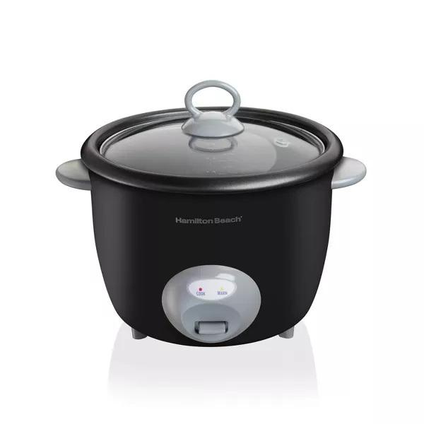 Hamilton Beach rice cooker with glass lid
