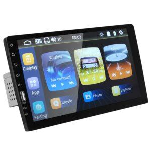 Touchscreen car stereo display