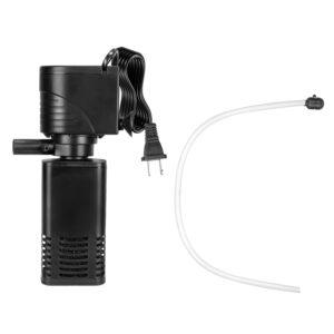 Aquarium filter water pump with power cord.