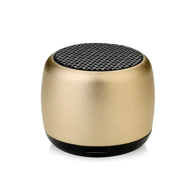 Gold wireless Bluetooth speaker