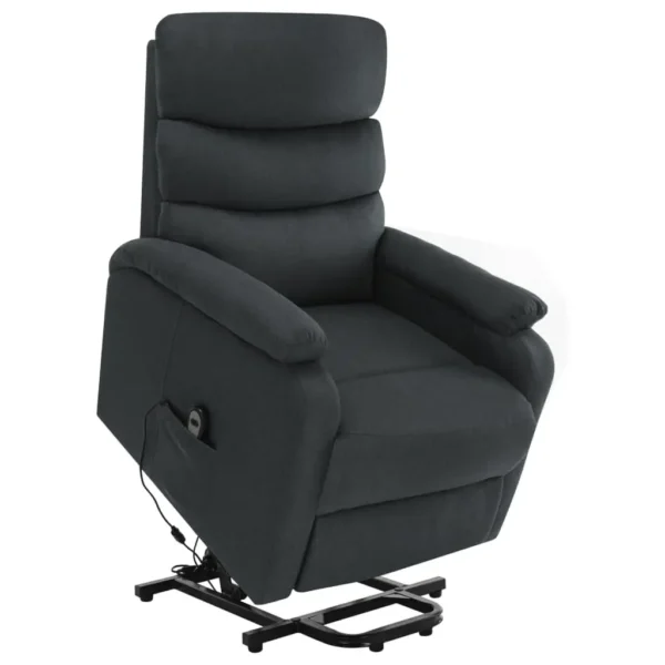 Black reclining lift chair