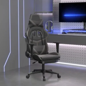 Modern gaming chair in futuristic room setup