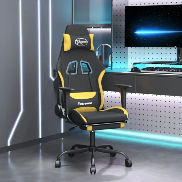 Gaming chair in modern setup