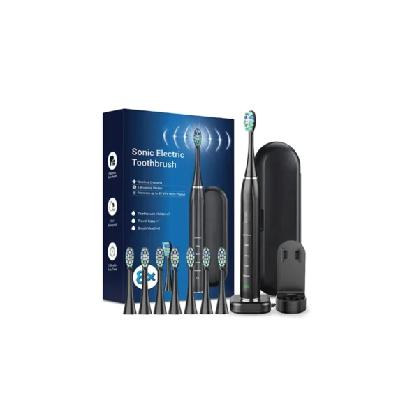 Experience Cleaner, Fresher Breath with the Advanced Smart Sonic Dental Care Toothbrush!