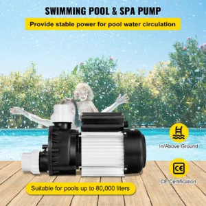 Swimming pool and spa pump with CE certification