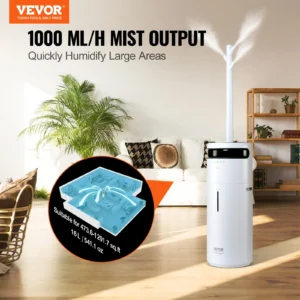 VEVOR humidifier, 1000 mL/h mist output for large areas