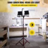 5000 lumen dual-head LED light in workshop