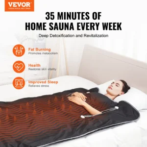 35-minute weekly home sauna benefits health and sleep.