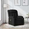 Black recliner in modern living room