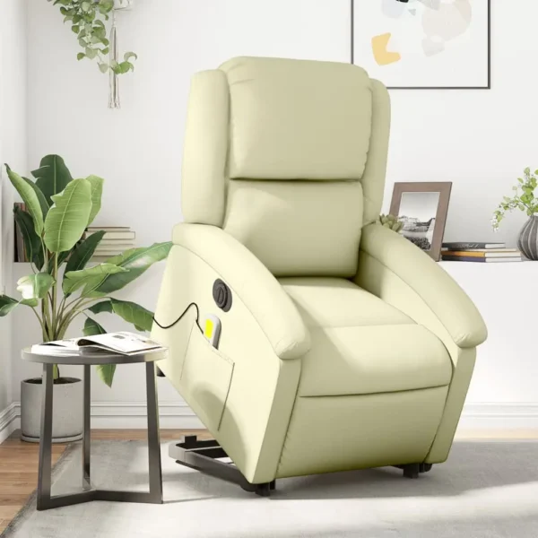 Beige recliner chair in a modern living room