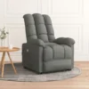 Gray recliner chair in a modern living room