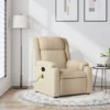 Beige recliner in modern living room setting