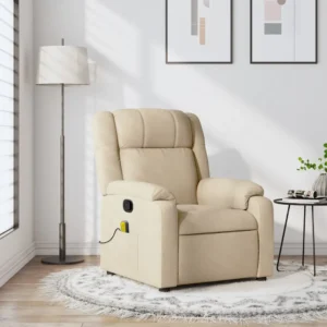 Beige recliner in modern living room setting