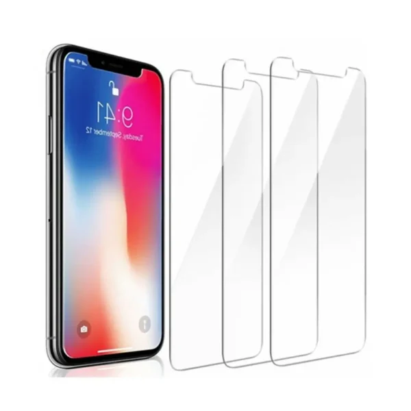 Tempered Glass Screen Protector HD Film Cover 3-Pack for iPhone 11 Pro 9H Hardness, Ultra-Thin, Anti-Fingerprint, Easy Installation