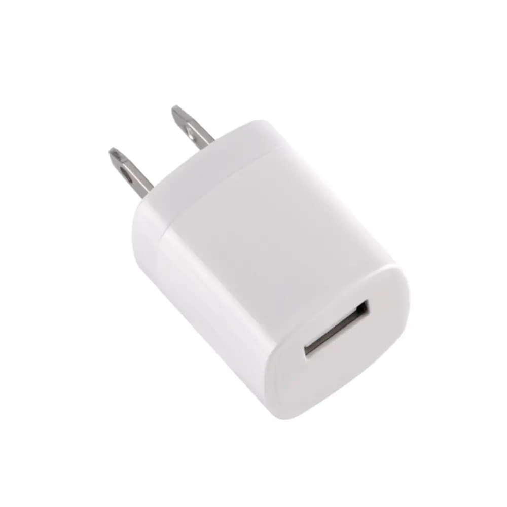 White USB wall charger