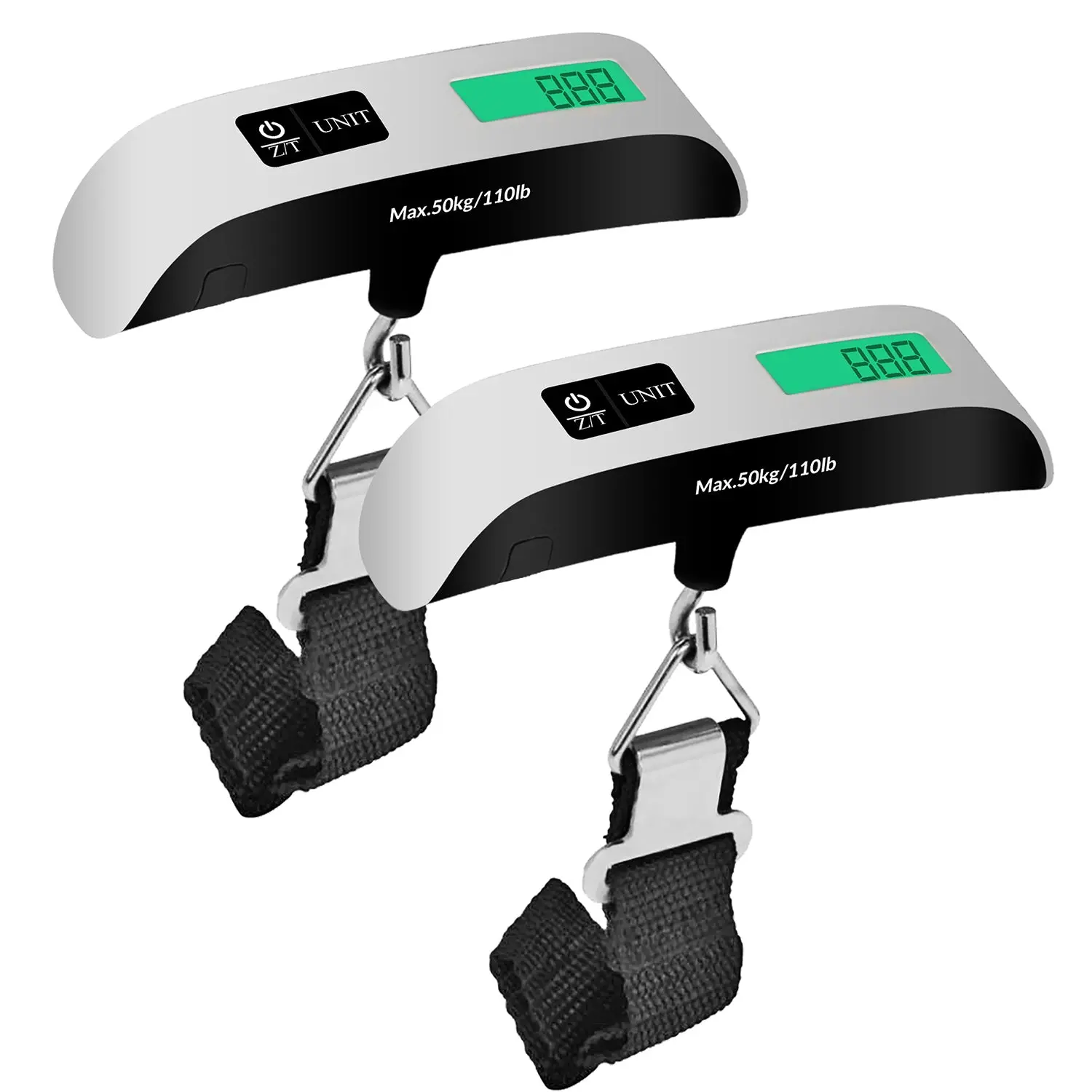 Digital luggage scale, maximum capacity 50kg or 110lb