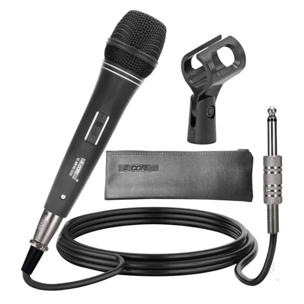 XLR Dynamic Microphone - Handheld Karaoke Singing Mic for Studio, Podcast, and Live Performances | Professional Sound Quality