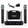 5 Core wireless microphone system with accessories.