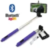 Bluetooth selfie stick with phone and gorilla image.