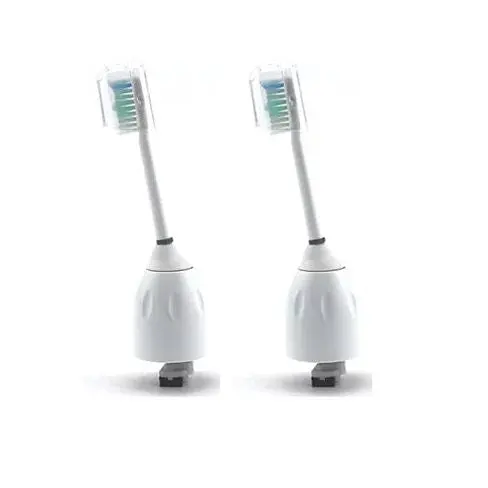 Two electric toothbrush heads